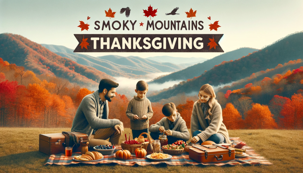"Smoky Mountains Thanksgiving: Tofurkey, & Toddlers" - Beary Tale Cabin