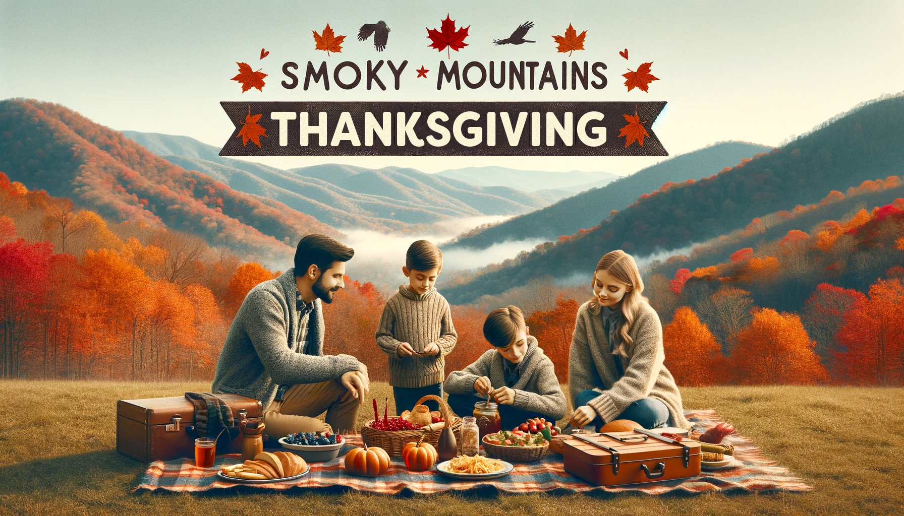 “Smoky Mountains Thanksgiving: Tofurkey, & Toddlers”